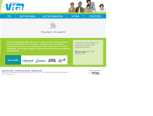 Tablet Screenshot of labvita.com